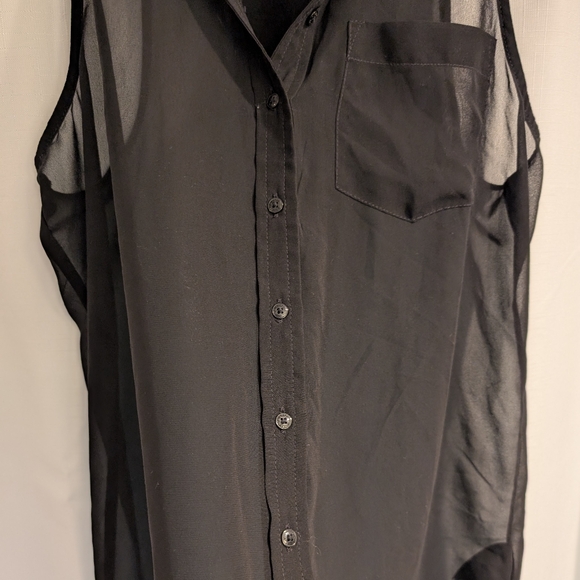 Guess multicolor sheer blouse - Picture 2 of 10